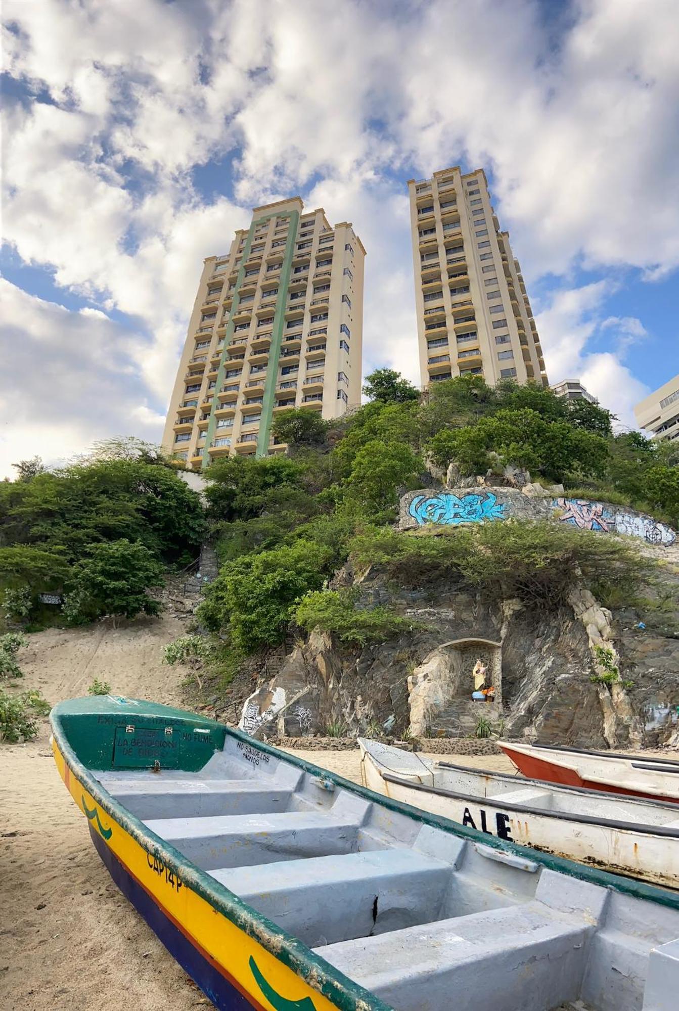 Апартаменти Hermosa Vista A La Playa Del Rodadero Санта-Марта Екстер'єр фото